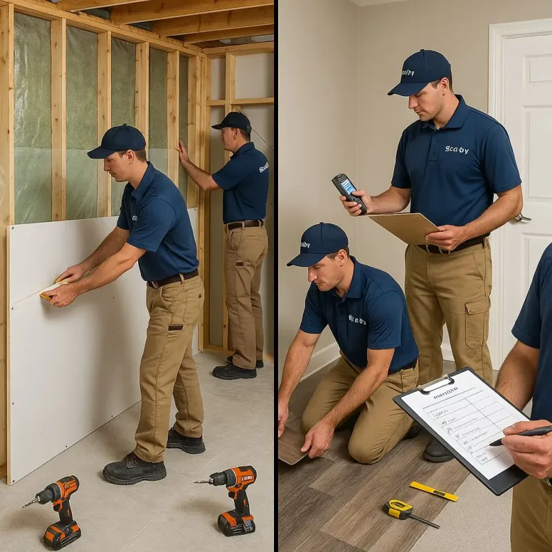 Repairs and Reconstruction process in Lanett, AL